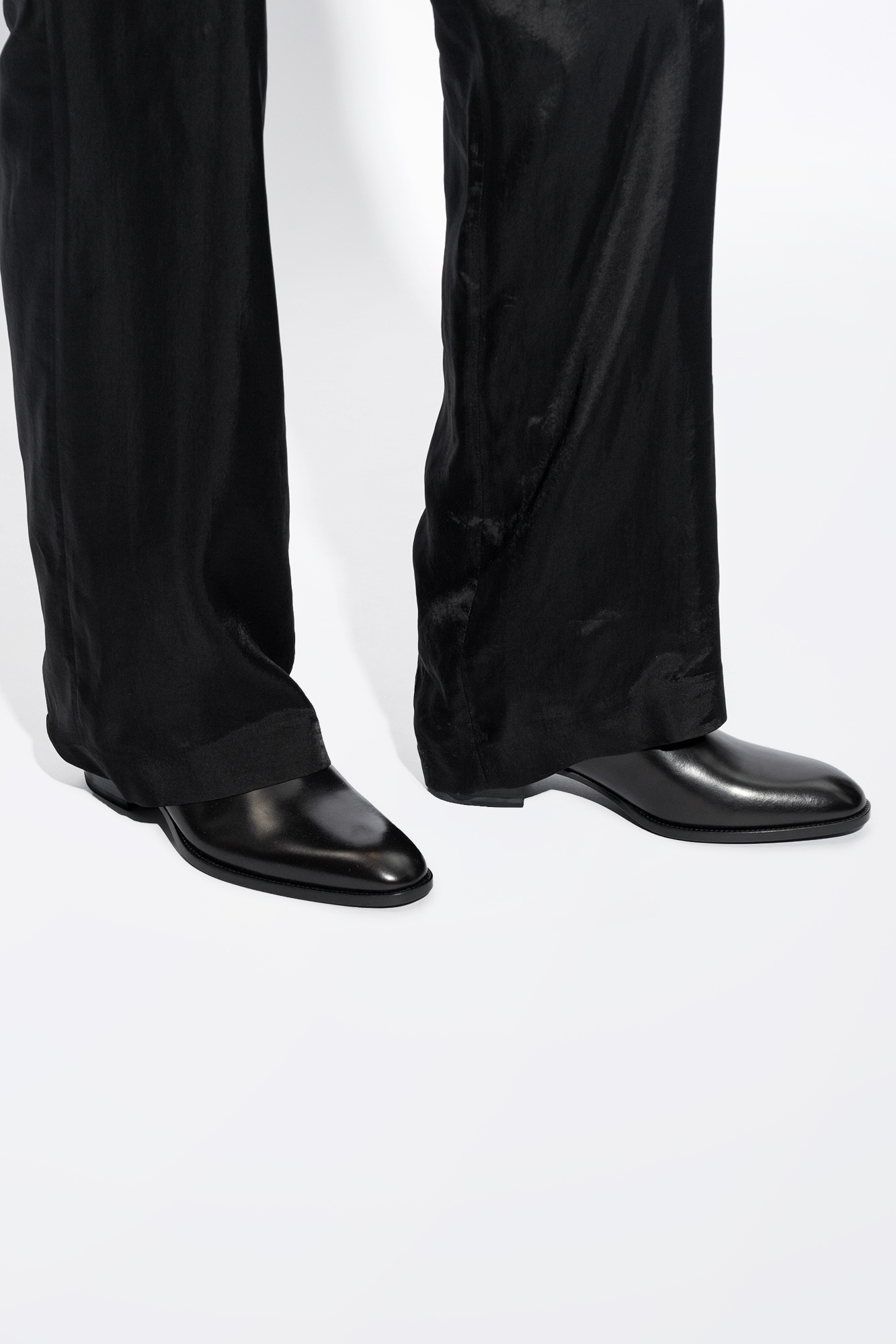 saint laurent wyatt ヒールブーツ　41 Wyatt chelsea boots in smooth leather | Saint Laurent | YSL JP